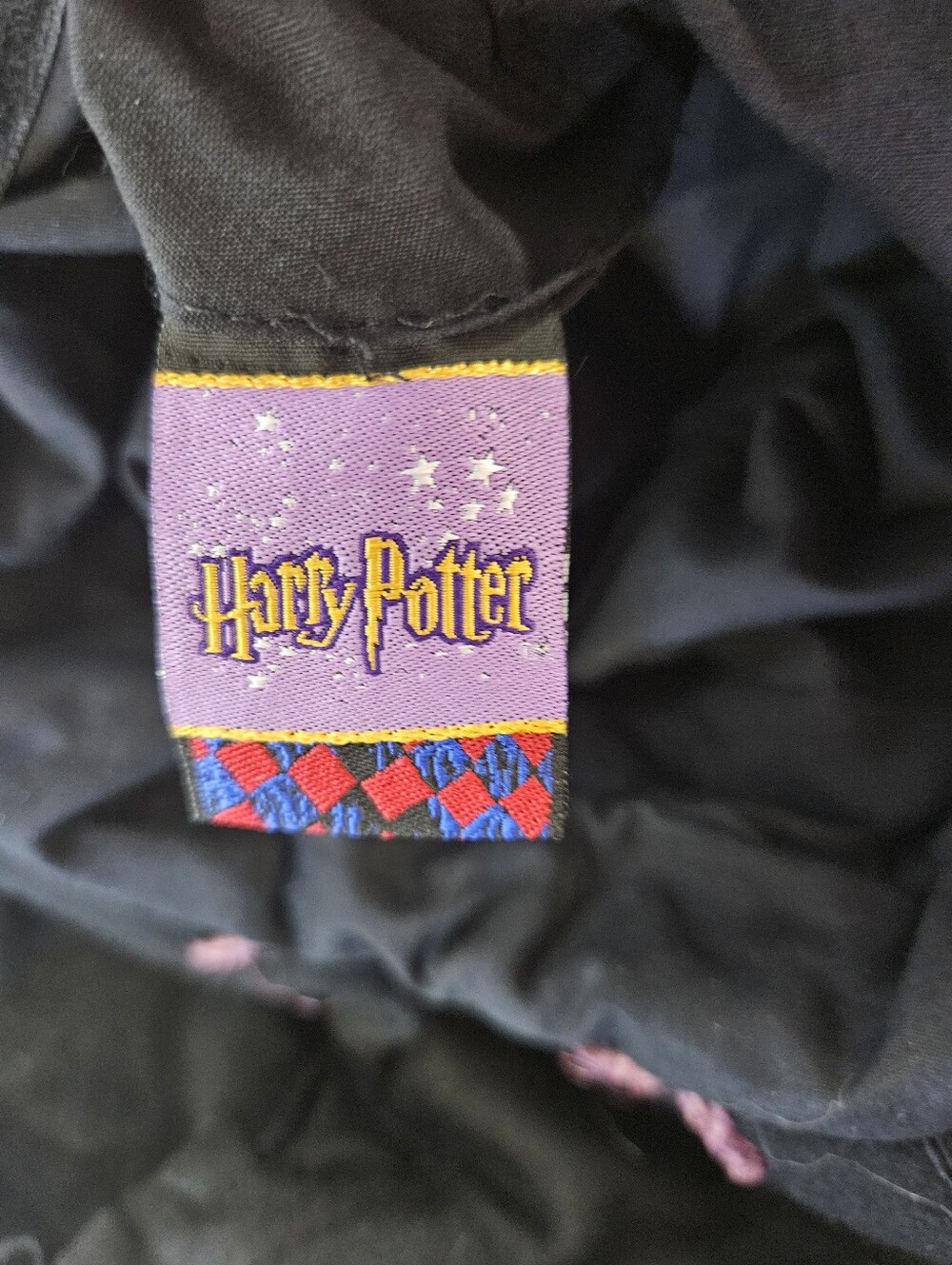 Vintage Rare Harry Potter Sorting Hat - 2000 - Predates Movies Black And Purple - Picture 2 of 5
